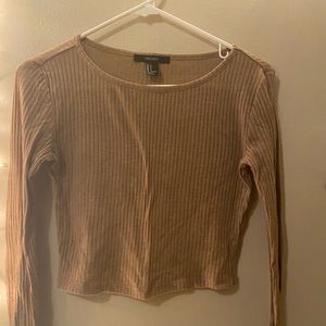Nude Crop Top